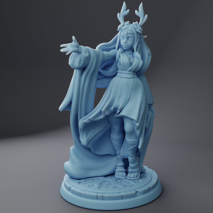 Dragon Goddess A | Fantasy Miniature | Twin Goddess Miniatures
