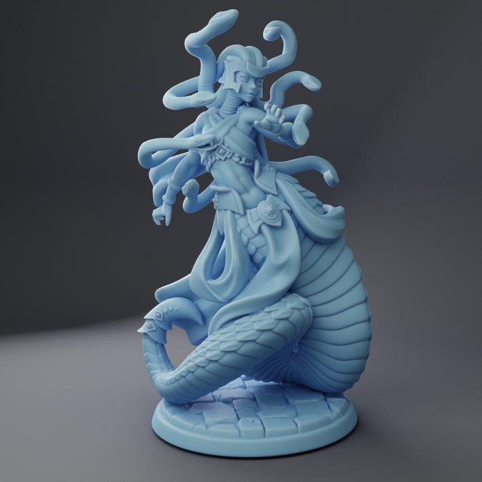 Medusa | Lv 99 Boss Monsters | Fantasy Miniature | Twin Goddess Miniatures