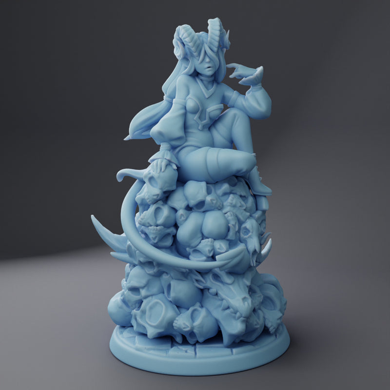 Bone Devil Necromancer | Necrovember | Twin Goddess Miniatures