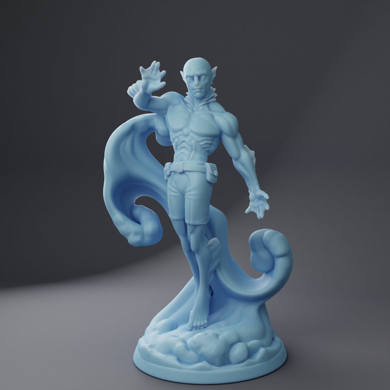 Psionic Sahuagin C | Fantasy Miniature | Twin Goddess Miniatures