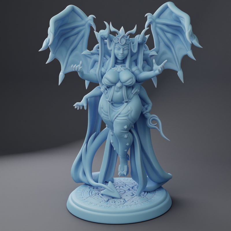 Winged Succubus | Lv 99 Boss Monsters | Fantasy Miniature | Twin Goddess Miniatures