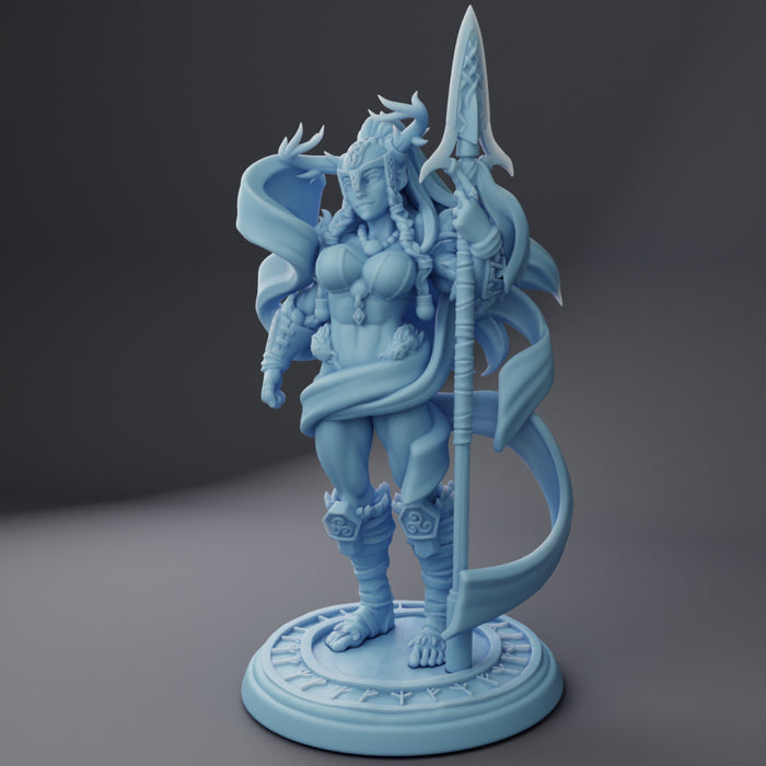 Styrkja Warrior Goddess | Goddesses | Fantasy Miniature | Twin Goddess Miniatures