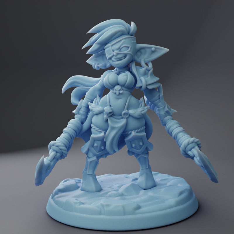 Goblin Boss | Lv 99 Boss Monsters | Fantasy Miniature | Twin Goddess Miniatures