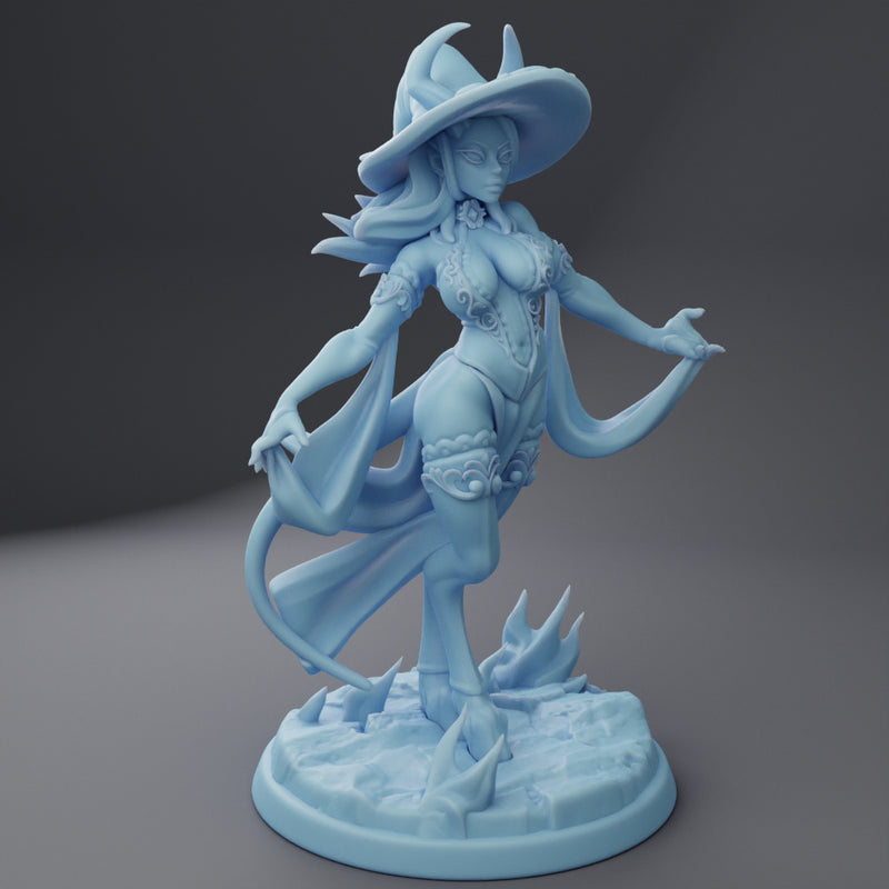 Alytress the Witch | Strahdsilvania | Fantasy Miniature | Twin Goddess Miniatures
