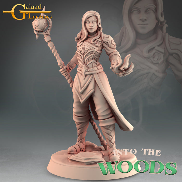 Mage Hero | Into the Woods | Fantasy Miniature | Galaad Miniatures