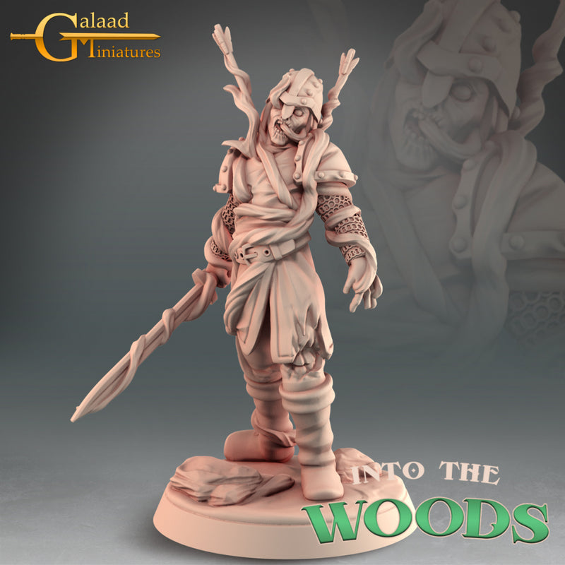 Zombie Miniatures | Into the Woods | Fantasy Miniature | Galaad Miniatures