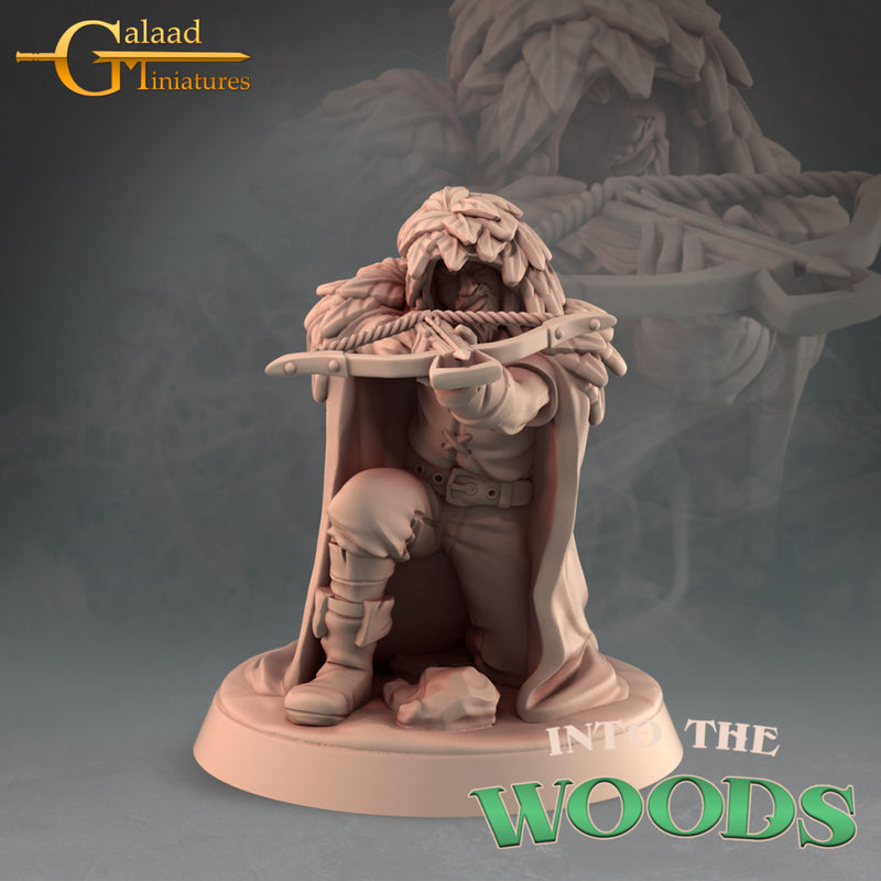 Scout Ranger Miniatures | Into the Woods | Fantasy Miniature | Galaad Miniatures
