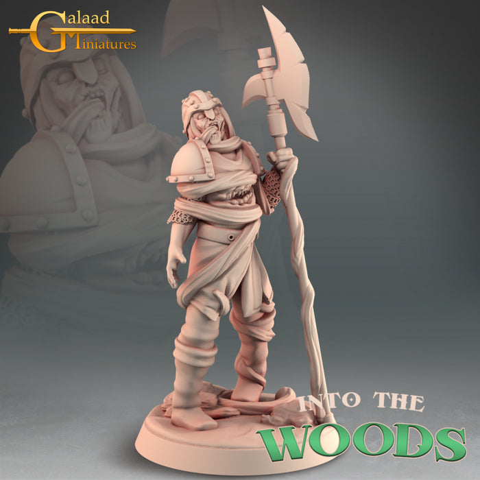 Zombie B | Into the Woods | Fantasy Miniature | Galaad Miniatures