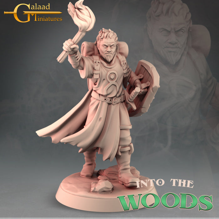 Cleric Hero A | Into the Woods | Fantasy Miniature | Galaad Miniatures