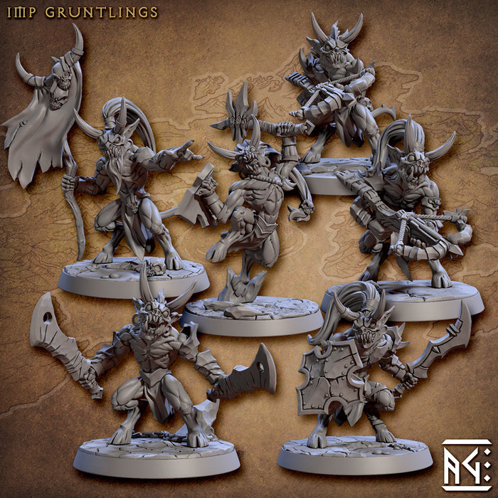 Abyss Demons Miniatures (Full Set) | Fantasy D&D Miniature | Artisan Guild