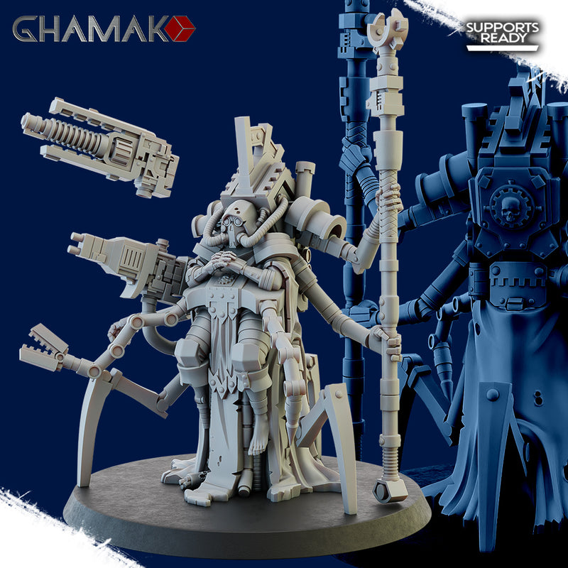 Olympus Enlightened | Mech Adepts | Grimdark Proxy Miniature | Ghamak