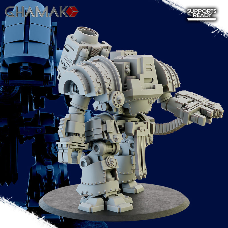 Martian Siege Machine | Mech Adepts | Grimdark Proxy Miniature | Ghamak