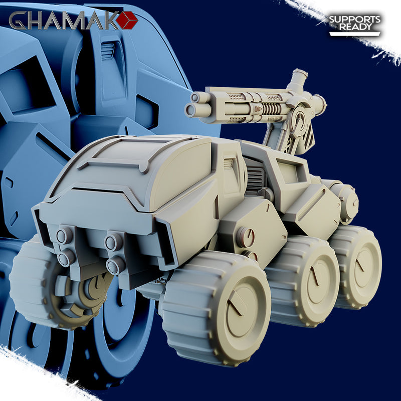 Asteroid Explorer | Space Dwarves | Grimdark Proxy Miniature | Ghamak