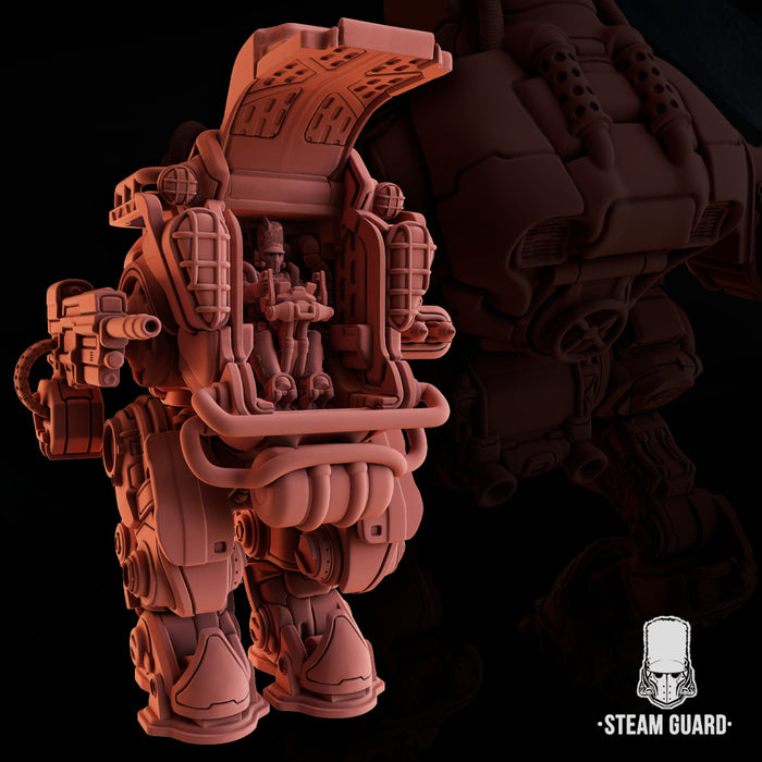 Heavy Walker | Steam Guard | Grimdark Miniature | DakkaDakka