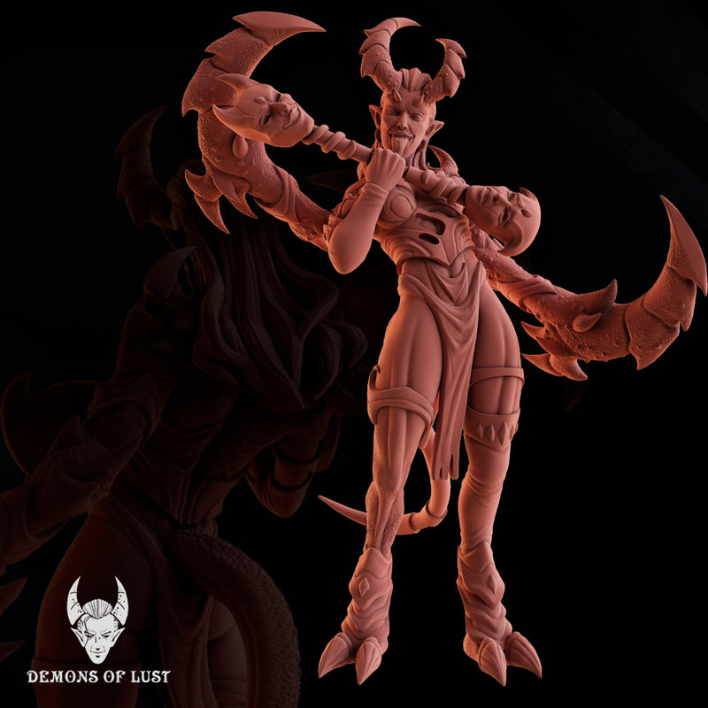 Mask of Lust | Demons of Lust | Grimdark Miniature | DakkaDakka