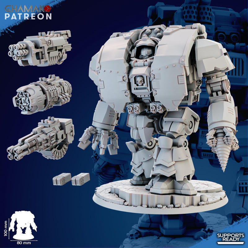 Ancient Sarcophagus Ultra | Brotherhood | Grimdark Proxy Miniature | Ghamak