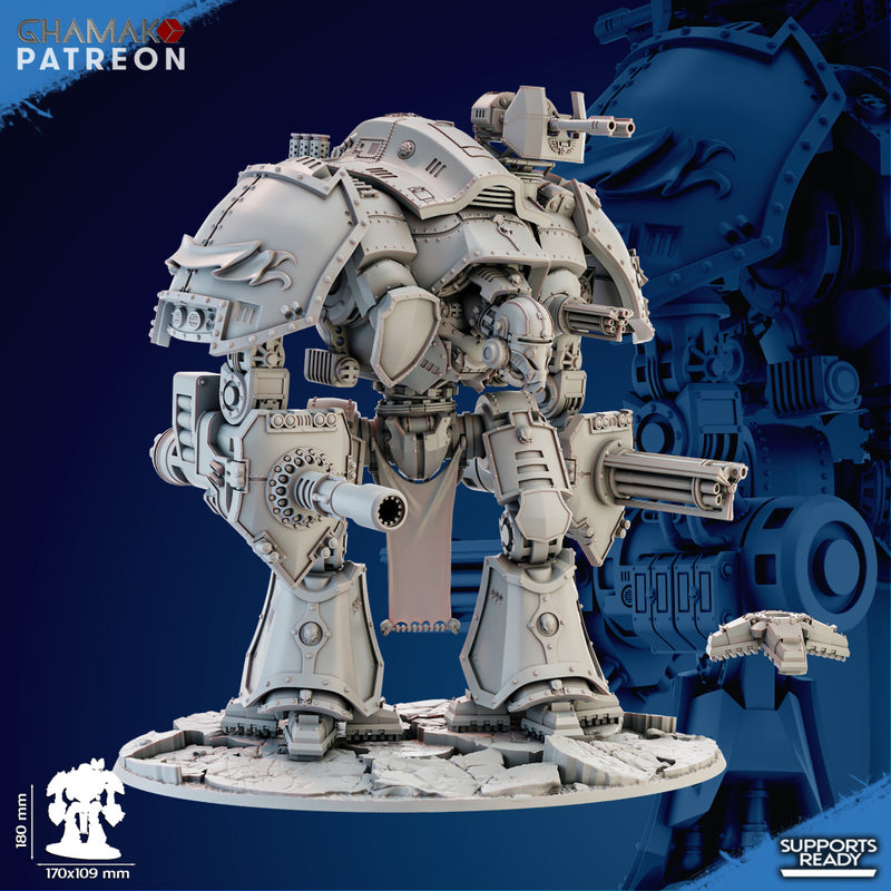 Bizantium Titan | First Born | Grimdark Proxy Miniature | Ghamak