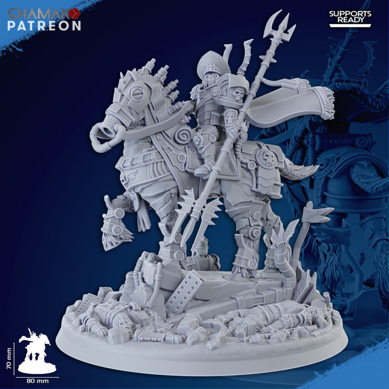 Lotto Von Zeppelin | Imperial Soldiers | Grimdark Proxy Miniature | Ghamak