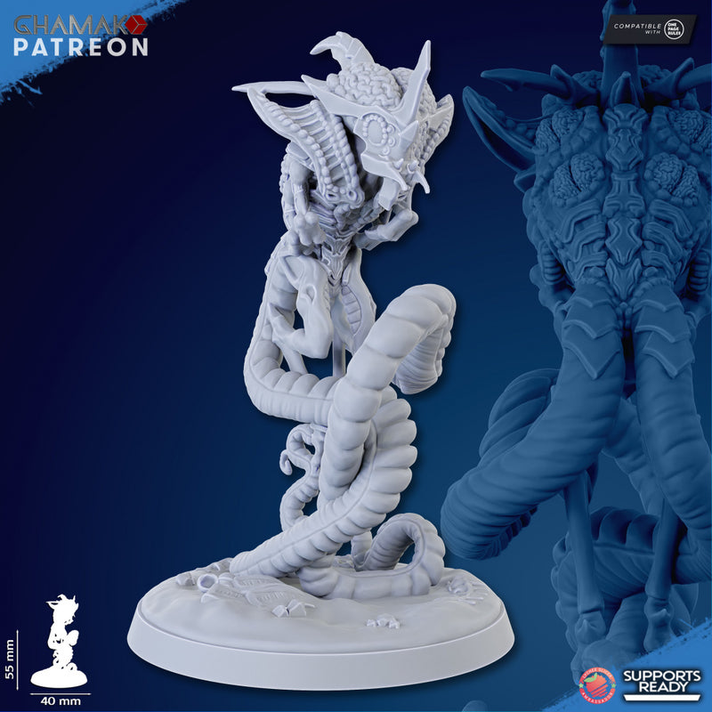 Shadow Synapse Miniatures | Xeno Bugs | Grimdark Proxy Miniature | Ghamak