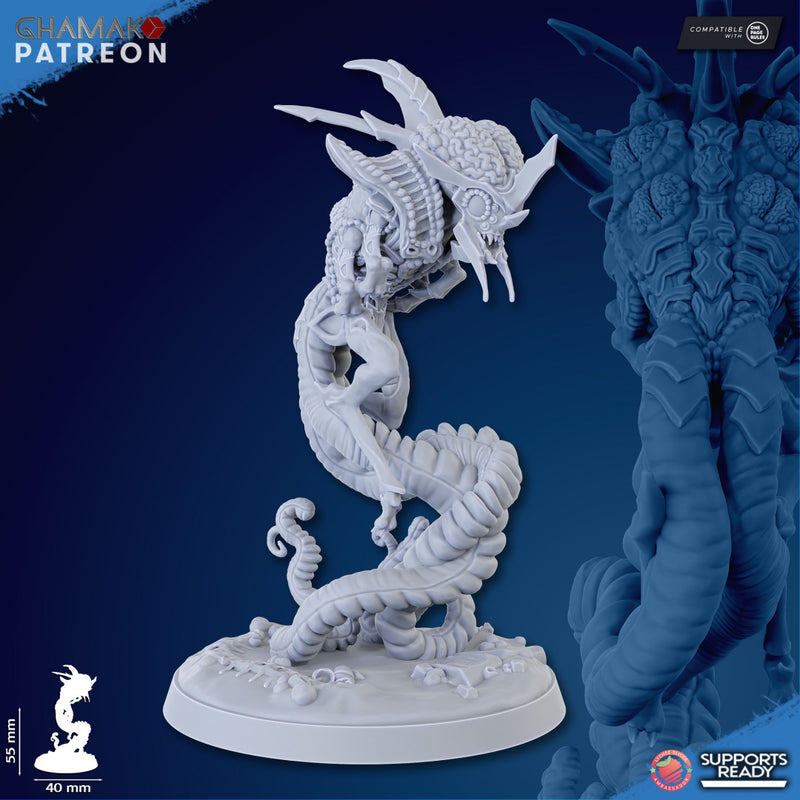 Shadow Synapse Miniatures | Xeno Bugs | Grimdark Proxy Miniature | Ghamak