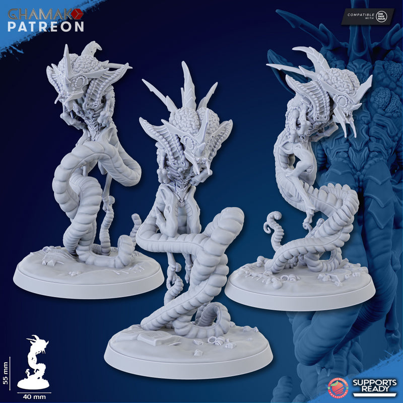 Shadow Synapse Miniatures | Xeno Bugs | Grimdark Proxy Miniature | Ghamak