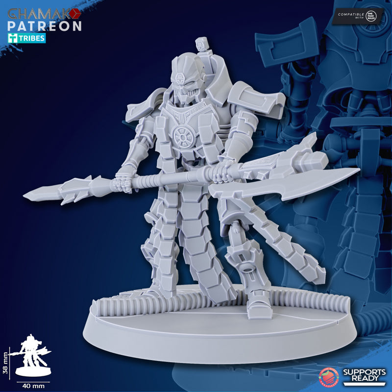 Type 2 Lord, 28/32mm resin sci-fi miniature, unpainted