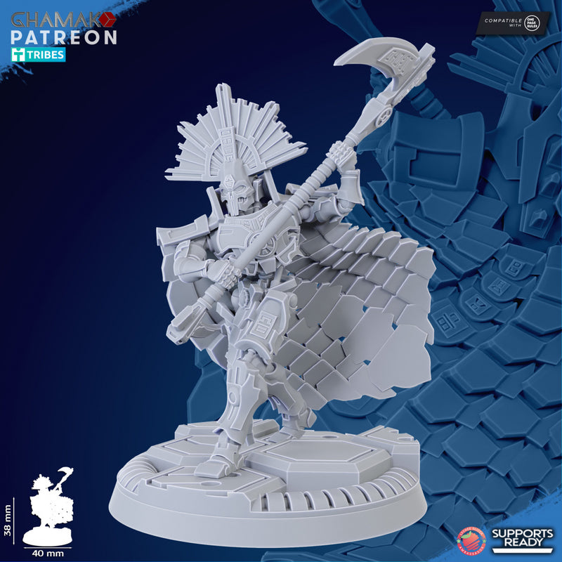 Type 3 Lord, 28/32mm resin sci-fi miniature, unpainted