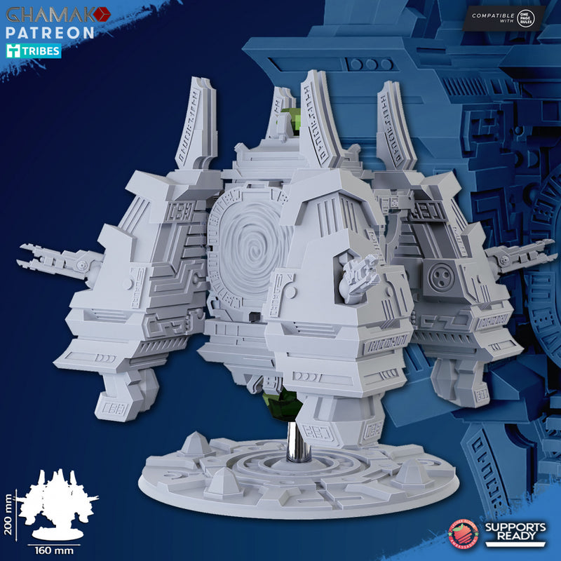 Void Stone A | Necrobots | Grimdark Proxy Miniature | Ghamak