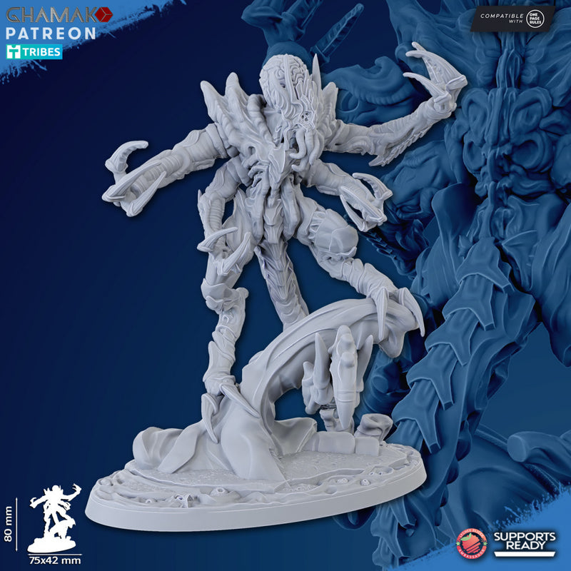 Genoextractor Alpha | Xeno Bugs | Grimdark Proxy Miniature | Ghamak