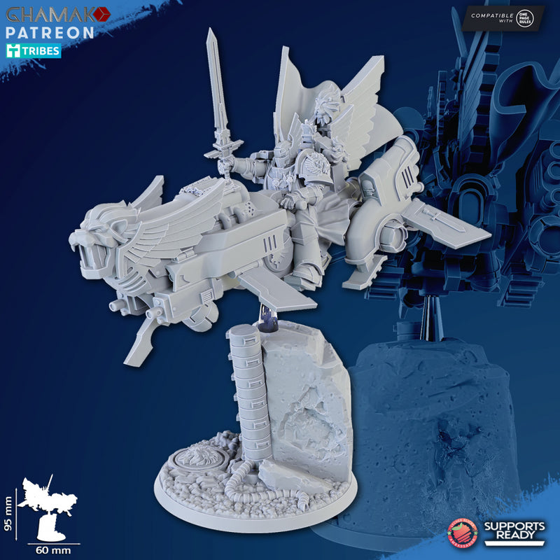 Nathaniel | Loyal Brotherhood | Grimdark Proxy Miniature | Ghamak