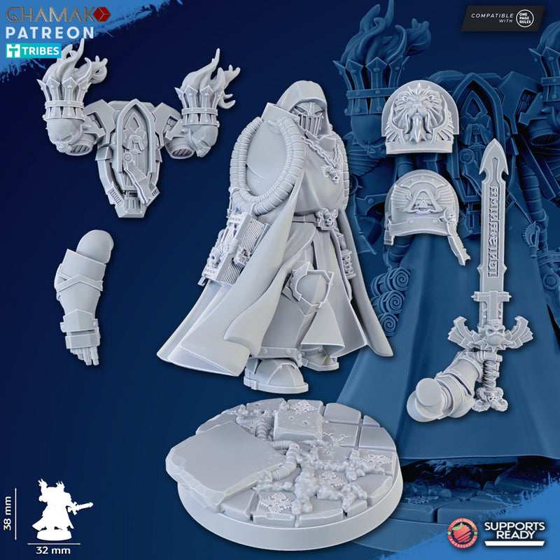 Ramiel | Brotherhood | Grimdark Proxy Miniature | Ghamak