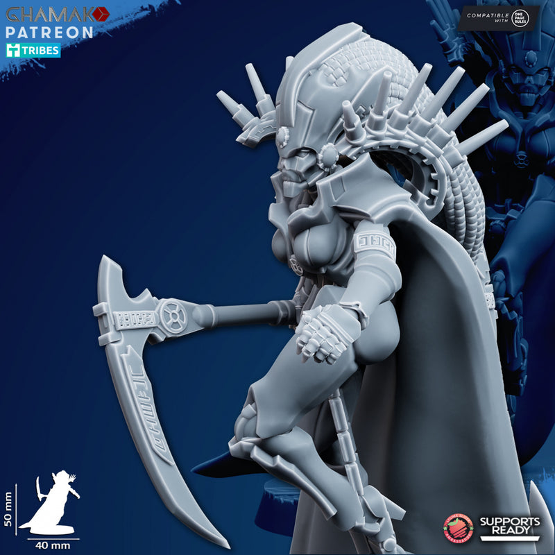 Undying | Necrobots | Grimdark Proxy Miniature | Ghamak