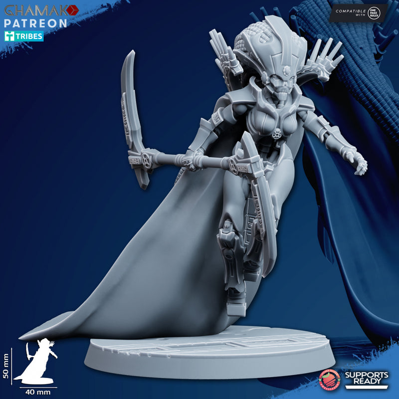 Undying | Necrobots | Grimdark Proxy Miniature | Ghamak