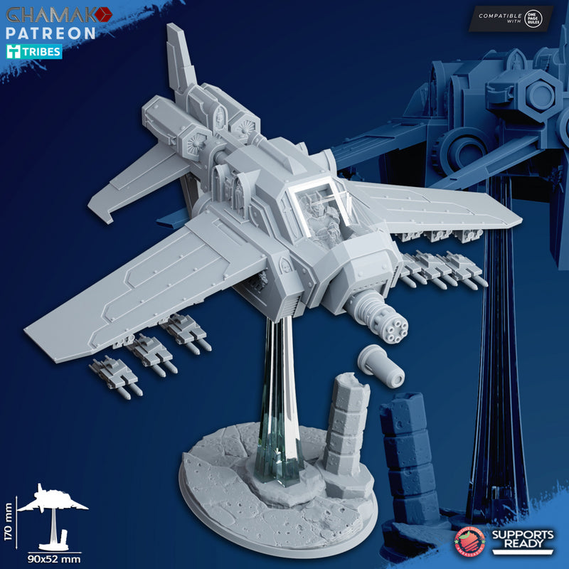 Storm Runner | Brotherhood | Grimdark Proxy Miniature | Ghamak