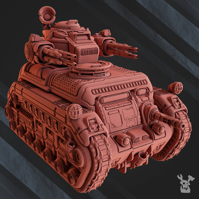 Machine Gun Platform | Steam Guard | Grimdark Miniature | DakkaDakka