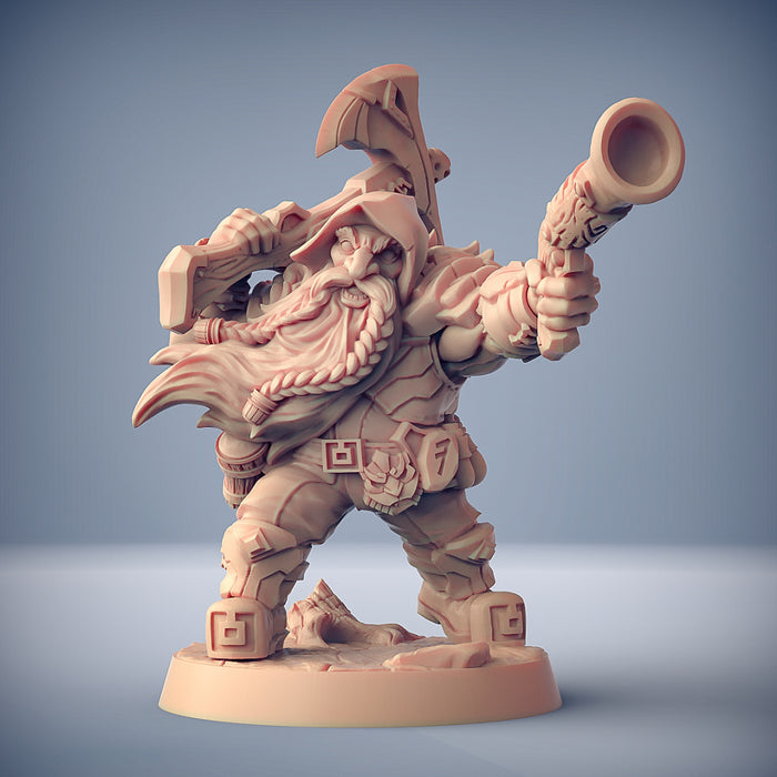 Dwarf A | Dwarven Oathbreakers | Fantasy D&D Miniature | Artisan Guild