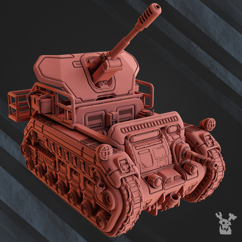 Artillery Platform | Steam Guard | Grimdark Miniature | DakkaDakka