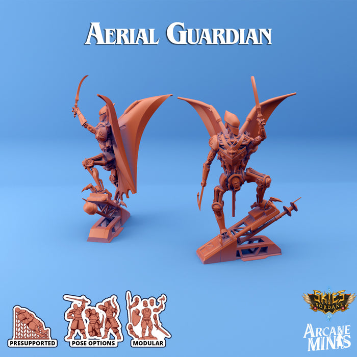 Aerial Guardian B | Skies of Sordane | Fantasy Miniature | Arcane Minis