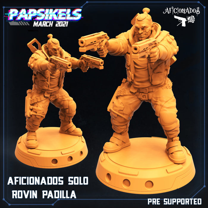 Rovin Padilla | Cyberpunk | Sci-Fi Miniature | Papsikels