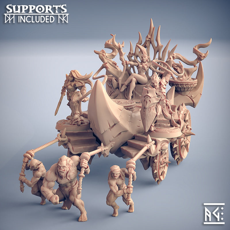 Ashen Alfar Inquisitors Miniatures (Full Set) | Fantasy D&D Miniature | Artisan Guild