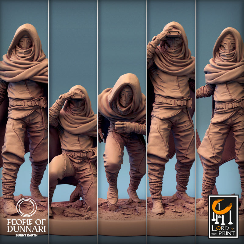 Amarok Sandweaver Miniatures | People of Dunnari | Fantasy Miniature | Rescale Miniatures
