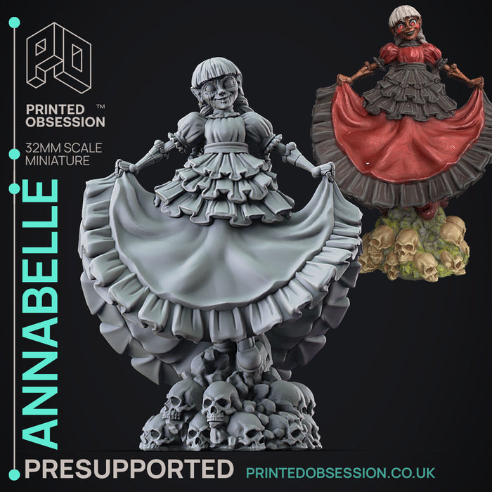 Annabelle | Puppet Masters Apprentice | Fantasy Miniature | Printed Obsession
