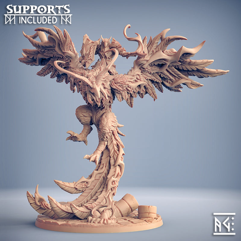 Malor & Arcanix | Eye-Cult Gryphkin | Fantasy D&D Miniature | Artisan Guild