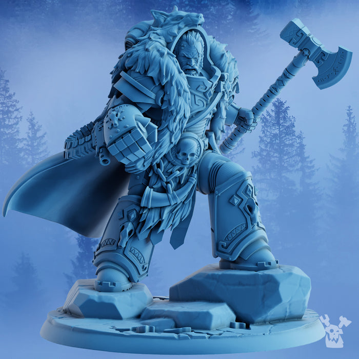 Äsver, the Storm Father | Storm Bringers | DakkaDakka | Sci-Fi Grimdark Wargaming Miniature 28mm 32mm