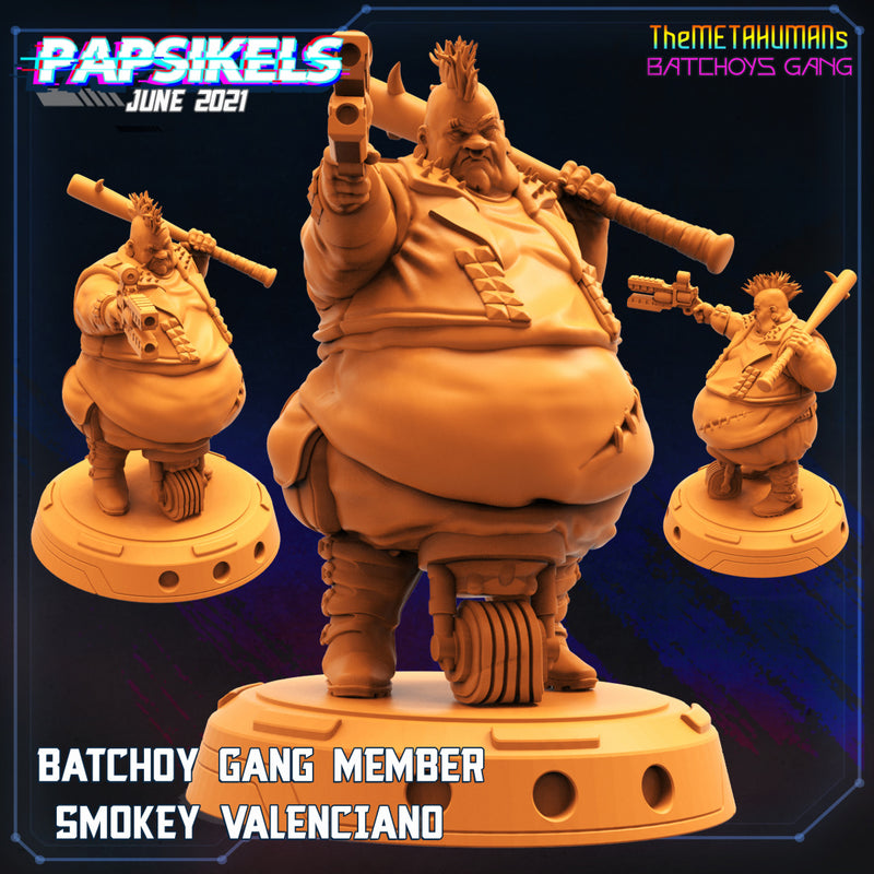 Batchoy Gang Miniatures | Cyberpunk | Sci-Fi Miniature | Papsikels