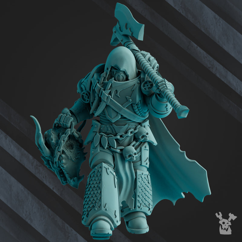 Battle Brother Beast Hunter | Scylla Legion | DakkaDakka | Sci-Fi Grimdark Wargaming Miniature 28mm 32mm