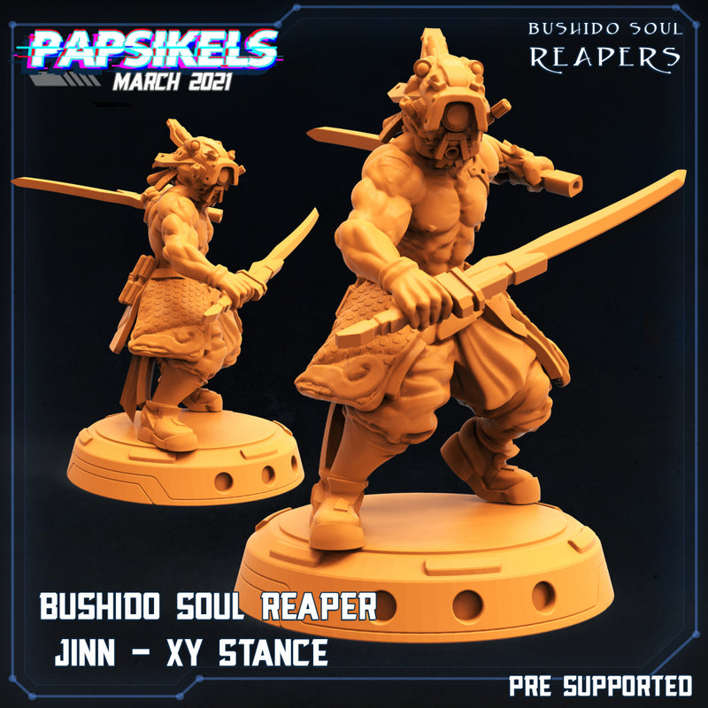 Bushido Soul Reaper Miniatures | Cyberpunk | Sci-Fi Miniature | Papsikels