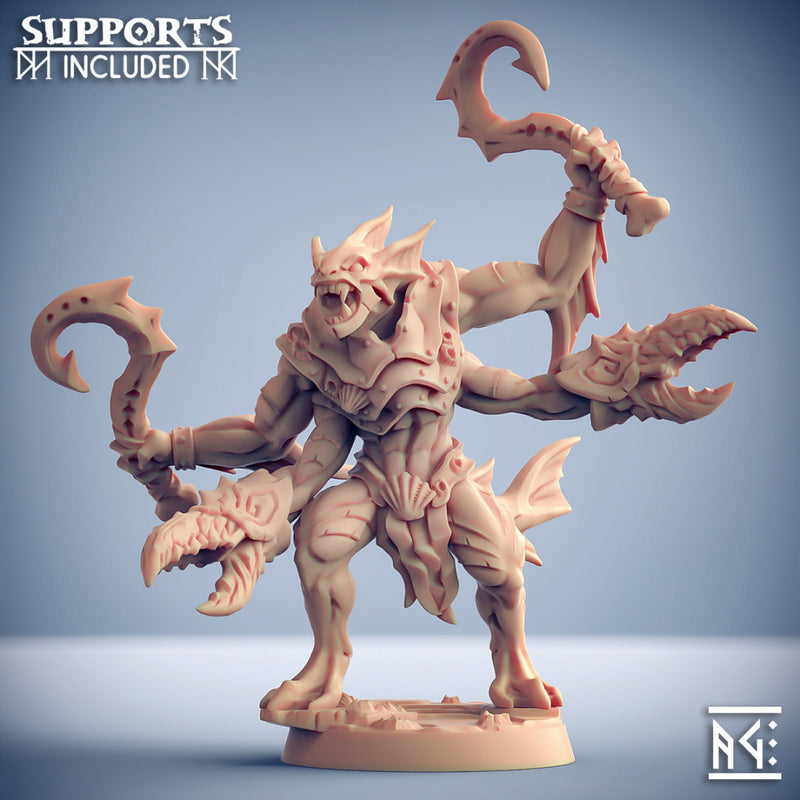 Death-Tide Jurakin Miniatures | Fantasy D&D Miniature | Artisan Guild