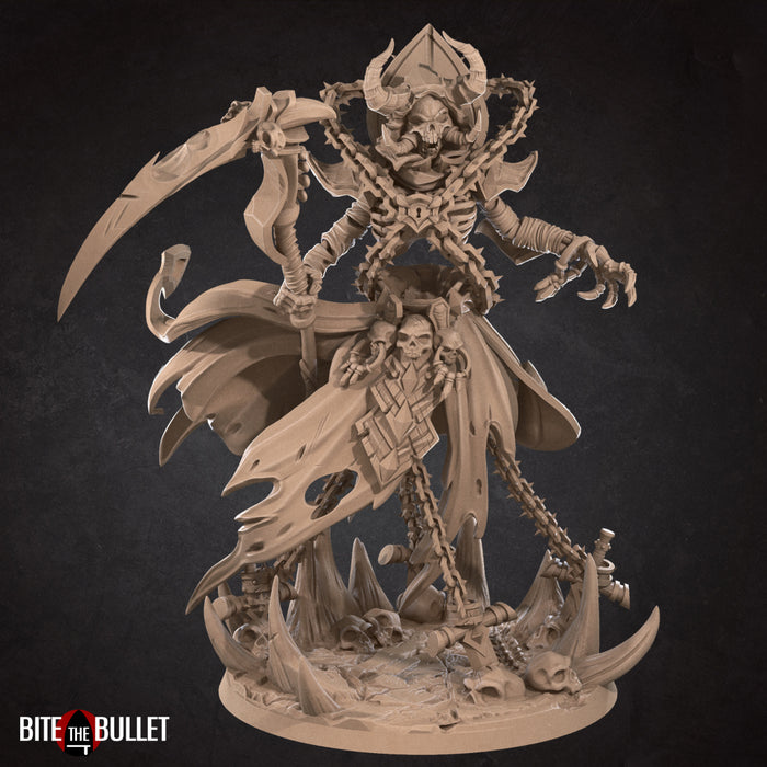 Catacombs Boss | Dungeon Undead | Fantasy Miniature | Bite the Bullet