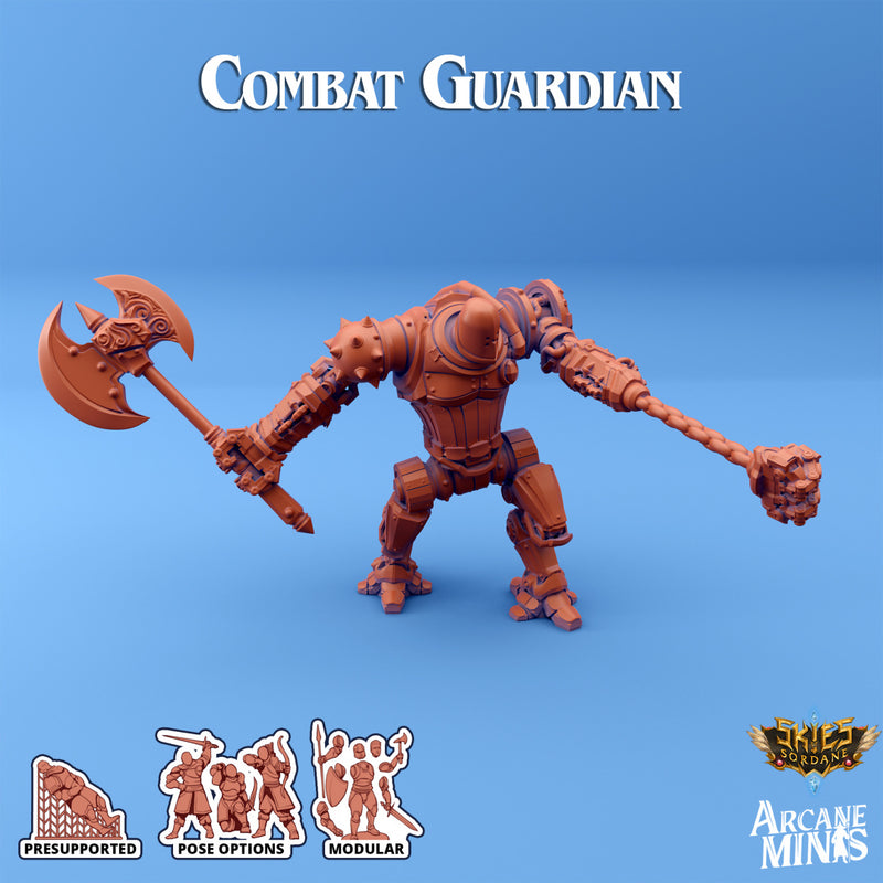 Combat Guardian B | Skies of Sordane | Fantasy Miniature | Arcane Minis